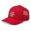 Custom Baseball Trucker Hat with Company Logo