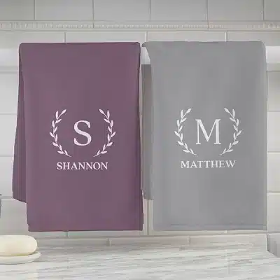 Custom Hand Towel Customization Embroidery Merchlist