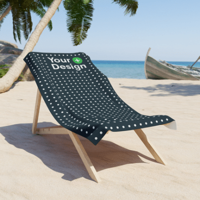 Custom Printed Beach Towel Merchlist Sublimation