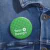 Custom Printed and Round Pin Button Badges