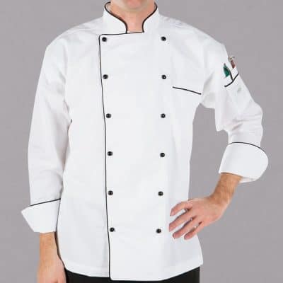 Custom Restaurant Chef Uniform with Embroidered Logo