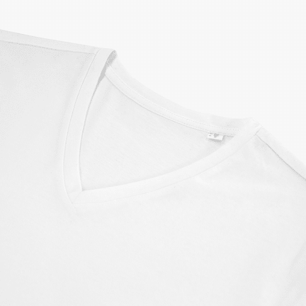Custom Short Sleeve V-neck T-shirt Printing - Merchlist
