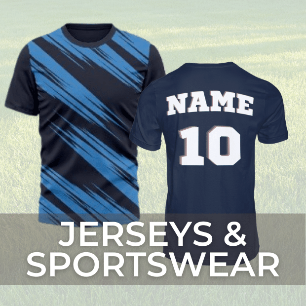 jerseys and sportswear