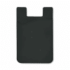 Custom Silicone Phone Card Holder_Black