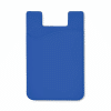 Custom Silicone Phone Card Holder_Blue