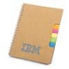 Printed Eco-Friendly Notebook with Sticky Note and Pen