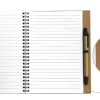 Custom Printed Recycled Ruled Notebook with Pen