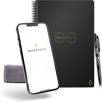 Custom Printed Rocketbook Reusable Notebook with Logo