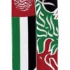 Custom Printed Silk Scarf UAE National Day Scarf Merchlist 2