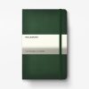 [OWMOL 329] Moleskine Classic Large Ruled Hard Cover Notebook - Myrtle Green (1)