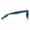 Custom printed Eco-friendly Wheat Straw Blue Sunglasses