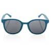 Custom printed Eco-friendly Wheat Straw Sunglasses for Promotional Giveaways and Trade show gifts in Blue