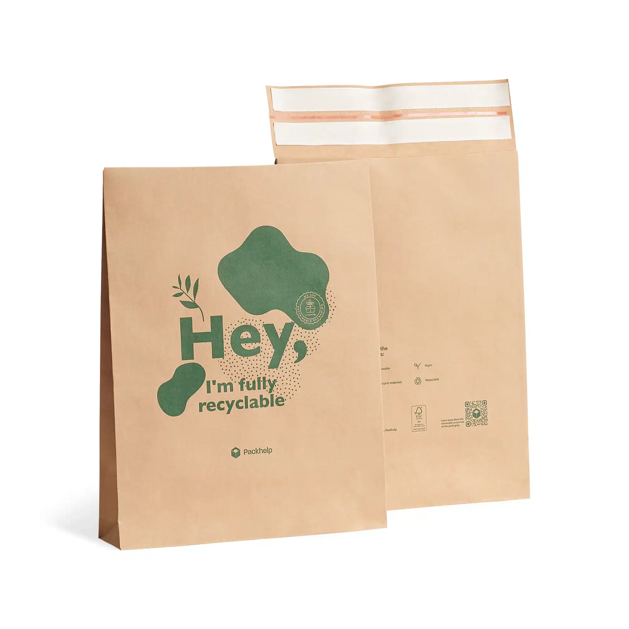 Custom Printed Kraft Mailer Bags Merchlist 3