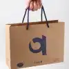 Custom Printed Kraft Paper Shopping Bags Merchlist 1