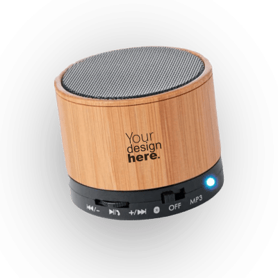 Custom Bamboo Bluetooth Speaker