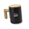 Custom Coffee Mug with Bamboo