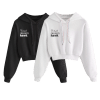 Custom crop top hoodie
