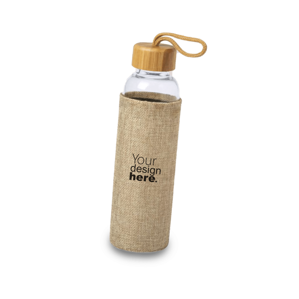 Custom Eco Friendly Glass Bottle With Sleeve Printing Merchlist 1148