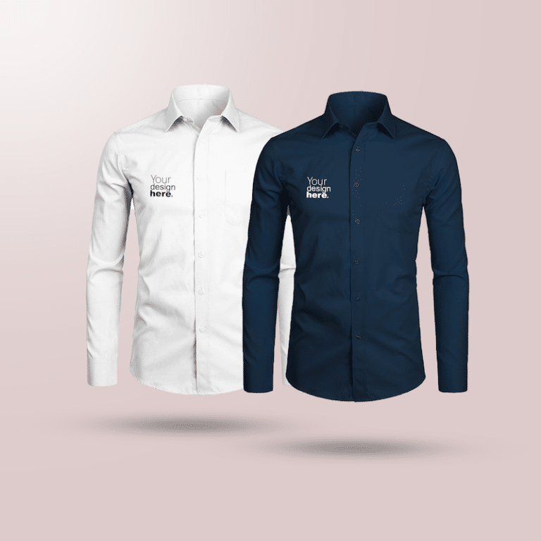 Custom Formal Office Shirt Printing - Add Company Logo - Merchlist