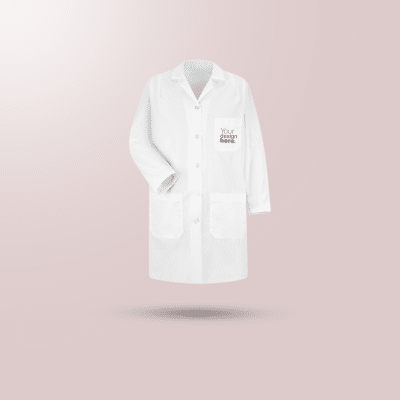 Custom lab coat