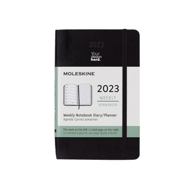 Custom Moleskine 2023 Daily Planner Notebook