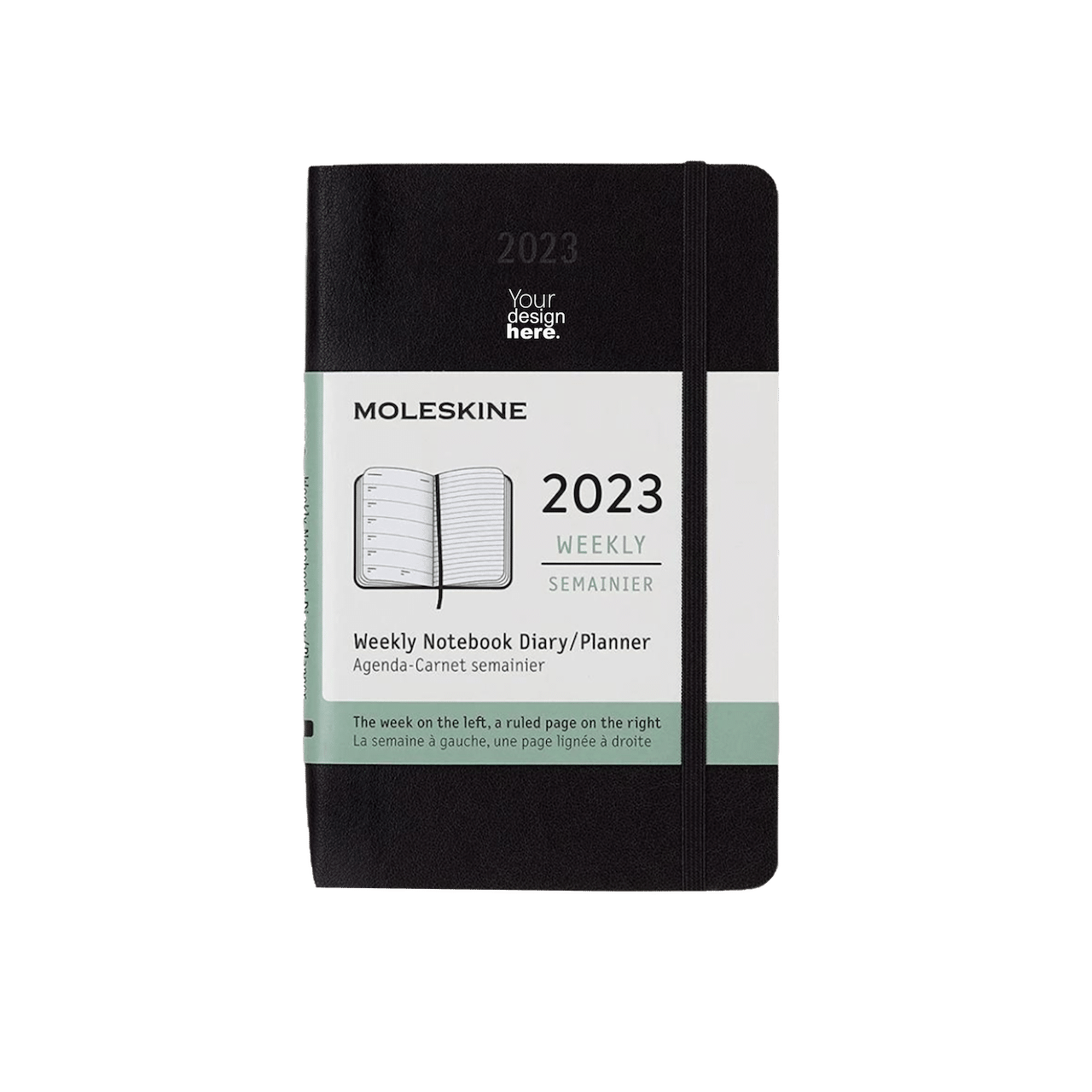 Custom Moleskine 2023 Daily Planner Notebook Printing Merchlist