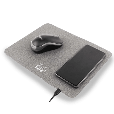 Custom Mouse Pad with Wireless Charger