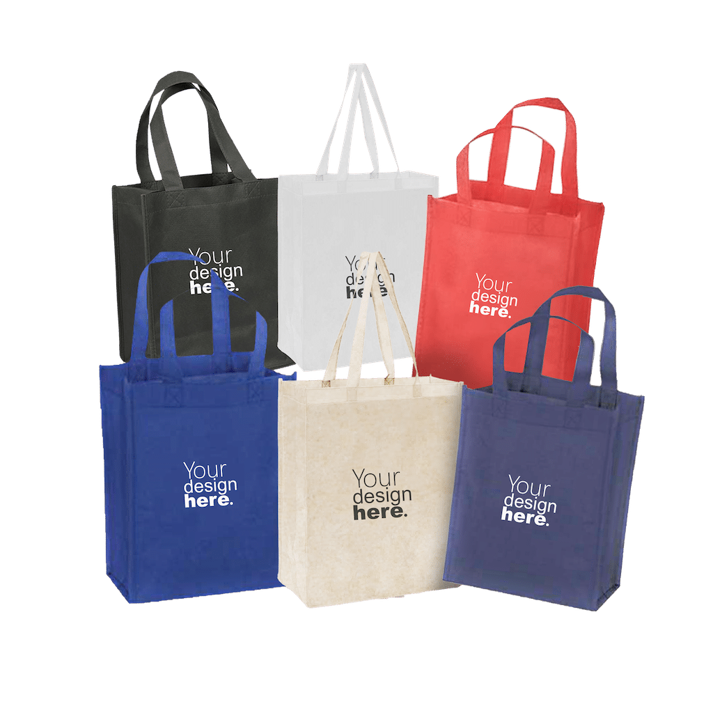 Custom Non-woven Vertical Shopping Bag