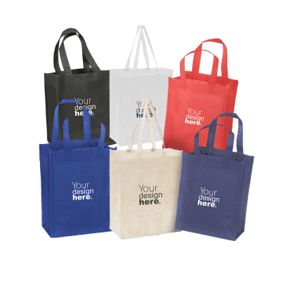 Custom Non-woven Vertical Shopping Bag