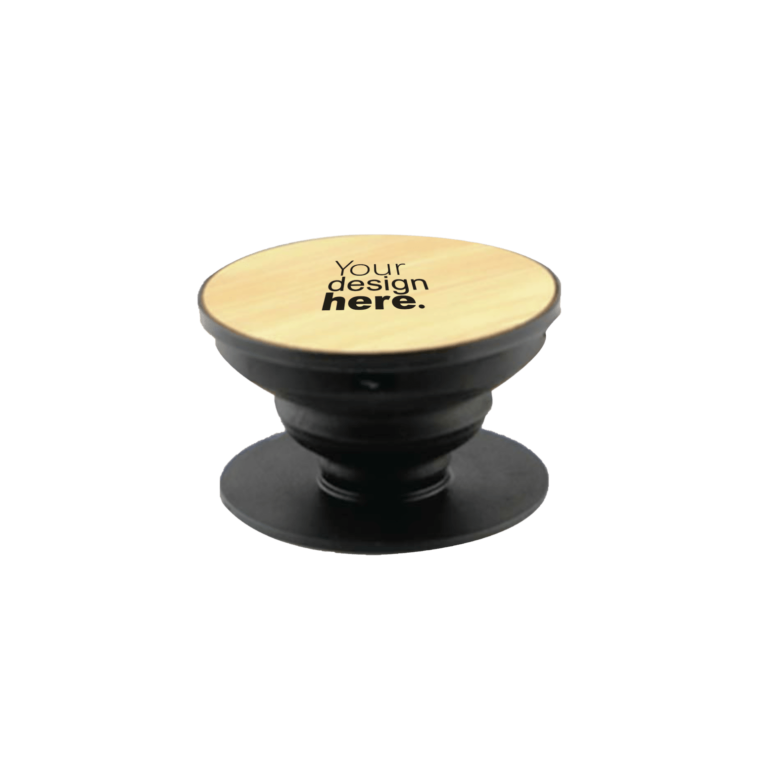 Custom Bamboo Pop Socket Merchlist