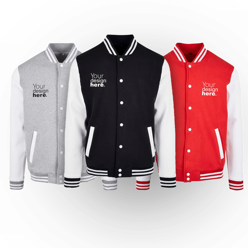 Design Your Own Unisex Letterman Jacket - Unisex Sport-Tek Fleece Letterman  Varsity Jacket | Customized Girl