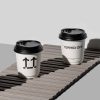 1. Main Double Wall Coffee Cup with Lid