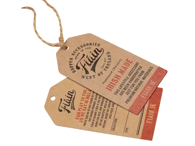 Custom Printed Label and Hang Tags with Design Merchlist 3