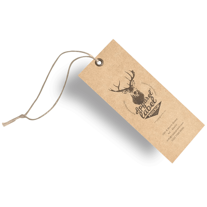 Custom Printed Label and Hang Tags with Design Merchlist 7
