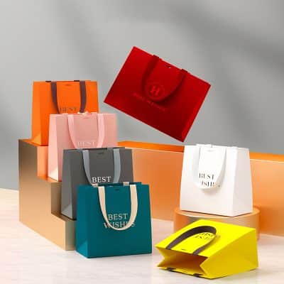 Custom Printed Paper Shopping Bags Merchlist 2