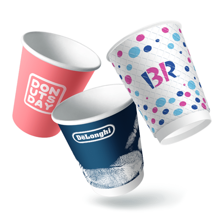 Custom Double Wall Paper Cup Printing - Merchlist