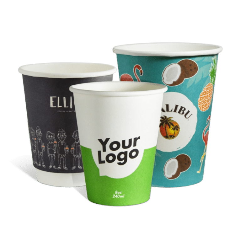 Custom Single Wall Paper Cup Printing Merchlist
