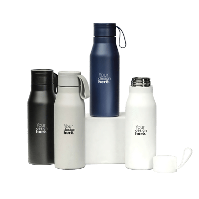 Custom Vacuum Insulated Water Bottle with Company Logo and Laser Engraving