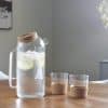 Custom Hans Larsen Drinkware Set - Glass Jar with 2 Tumblers