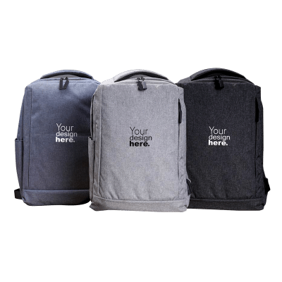 Custom recycled backpack