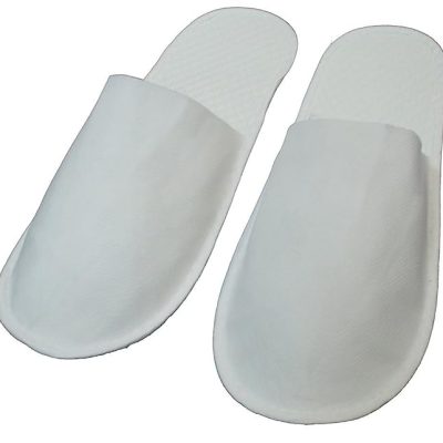 Custom Printed Disposable Hotel Bathroom Slippers - Merchlist