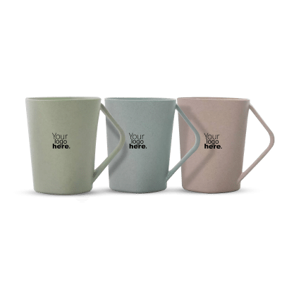Custom Biodegradable Wheat Straw Mug