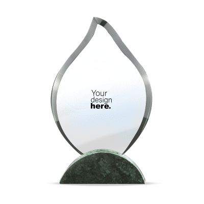 Custom Flame Trophy Award