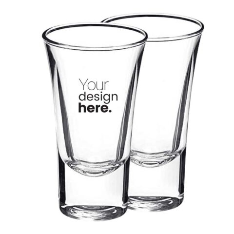 Custom Printed Tequila Vodka Alcohol Shot Glass