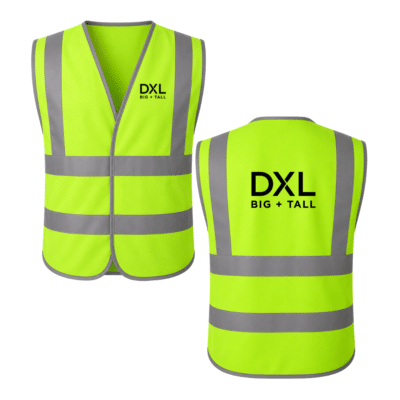 1.0 Main Custom Safety Vest with Velcro Add Your Design or Logo to Custom Safety Vest with Velcro