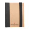 Custom Printed Ecoband Recycled Notebook Set Merchlist_Black