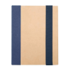 Custom Printed Ecoband Recycled Notebook Set Merchlist_Blue