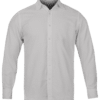 Custom Printed Office Dress Shirt with Company Embroidered Logo Merchlist_Light Grey_Front