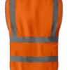 Custom Printed Safety Vest with Logo Construction Uniform Merchlist_Orange 1