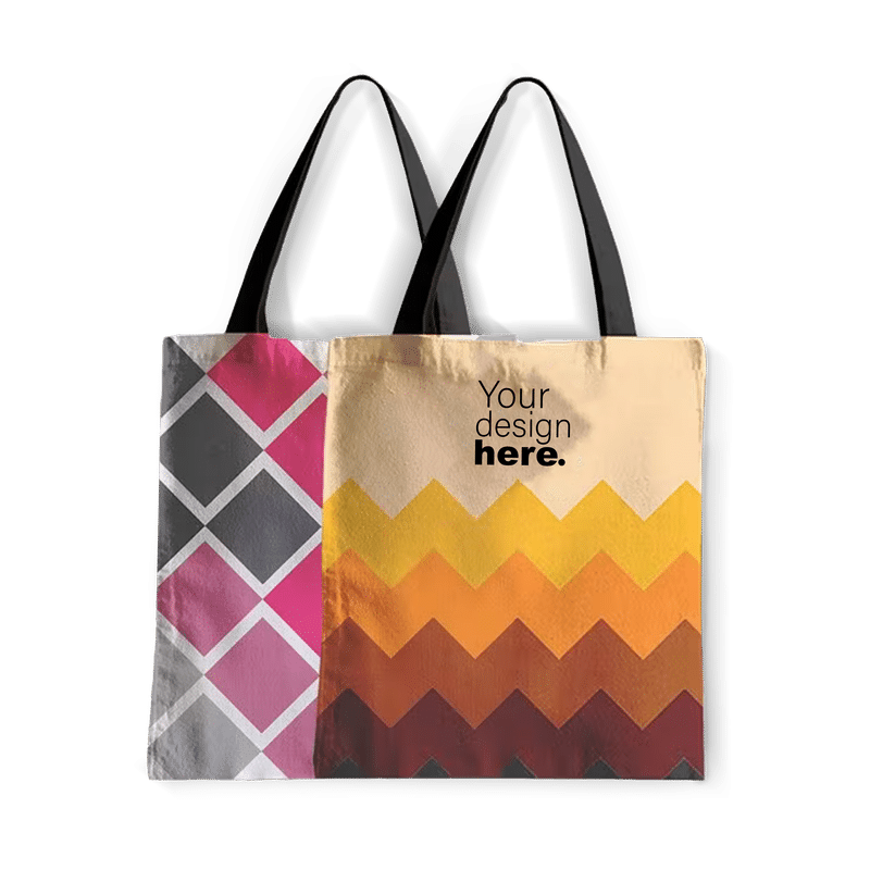 Custom printed tote bags deals